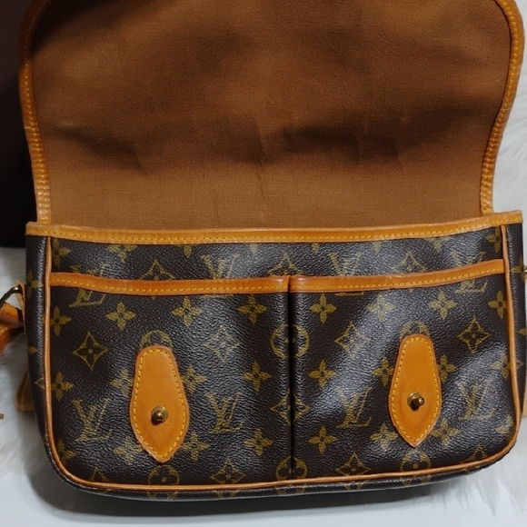 SALE! Louis Vuitton Monogram Gibessier MM M42247 Shoulder Bag W Dust Bag & Box - Picture 8 of 16